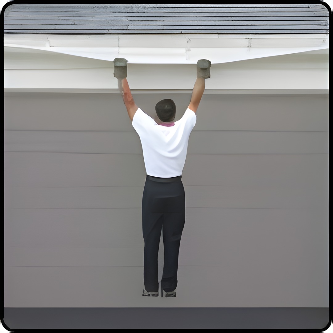 Sagging gutter that cannot support debris, water, or snow